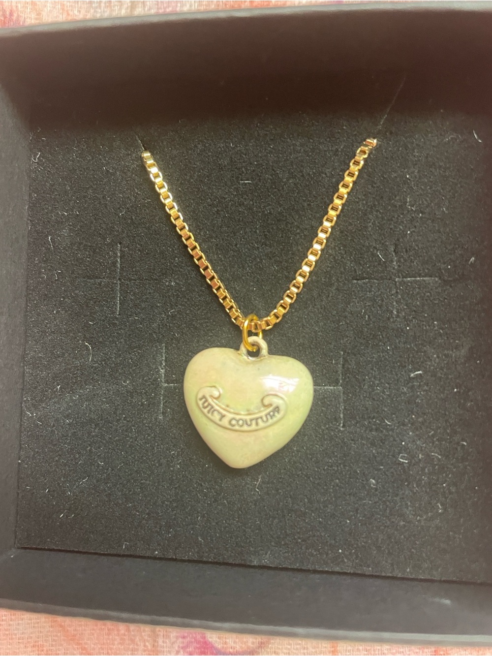 Juicy Couture 20” Heart Necklace